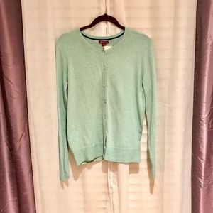 ❤️ Merona Mint Green Classic Fit Cardigan
